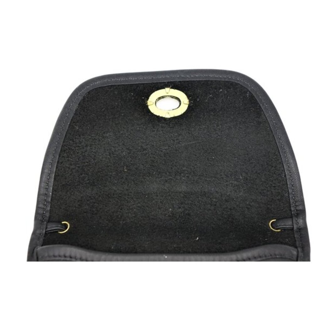 Vintage Coach Everett Mini Crossbody Black Leather Purse USA #9934 - Picture 8 of 10